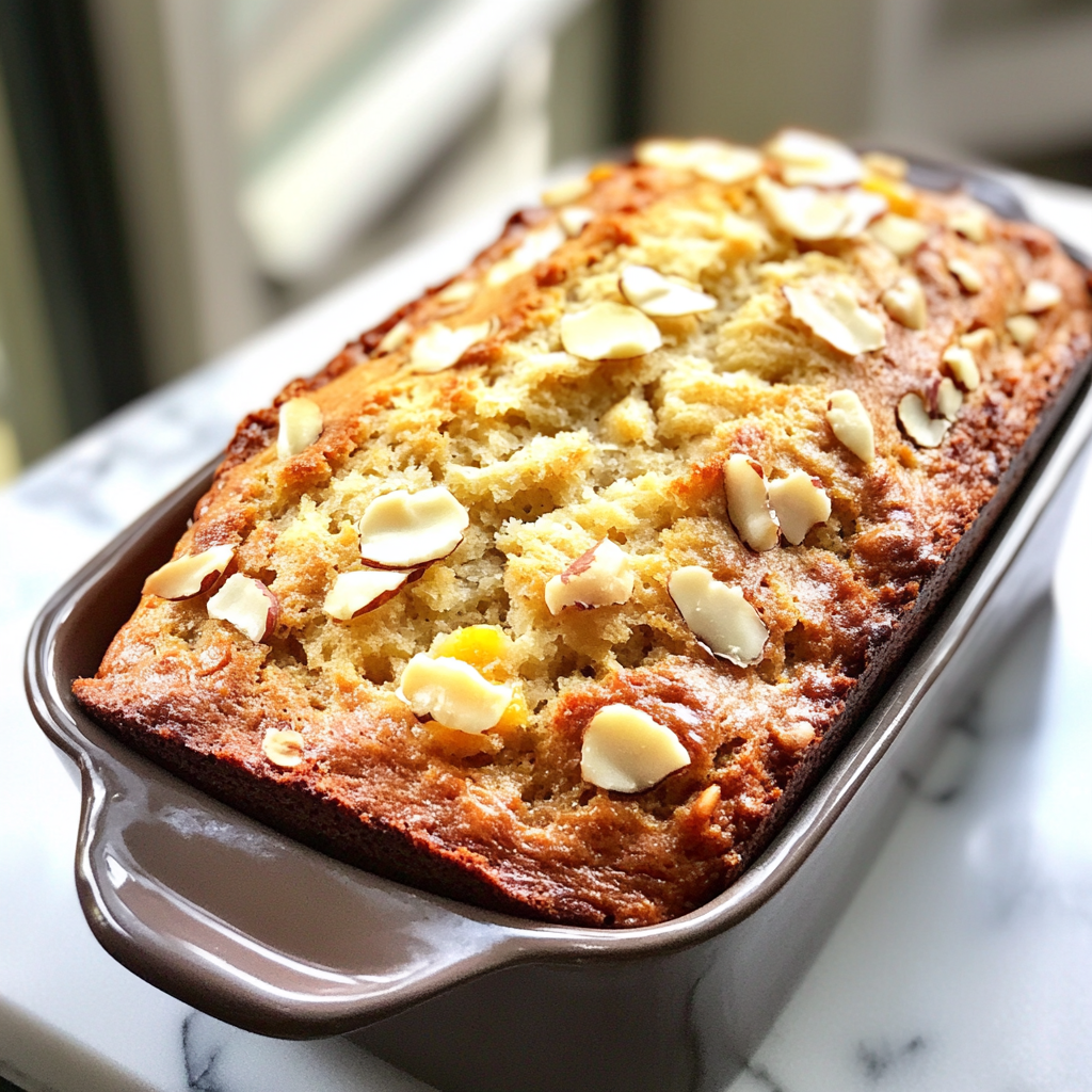 Banana Pineapple Coconut Bread
