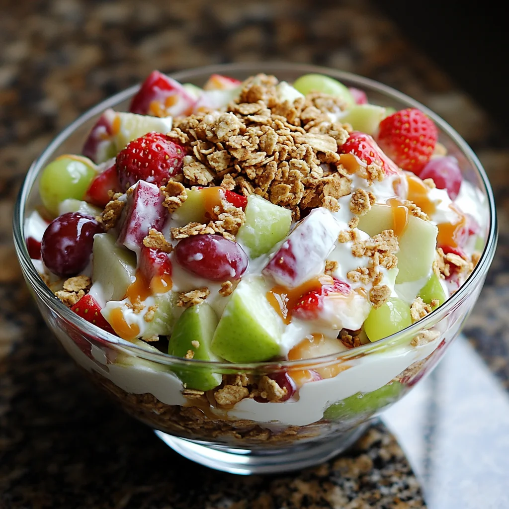 Easy Cheesecake Fruit Salad