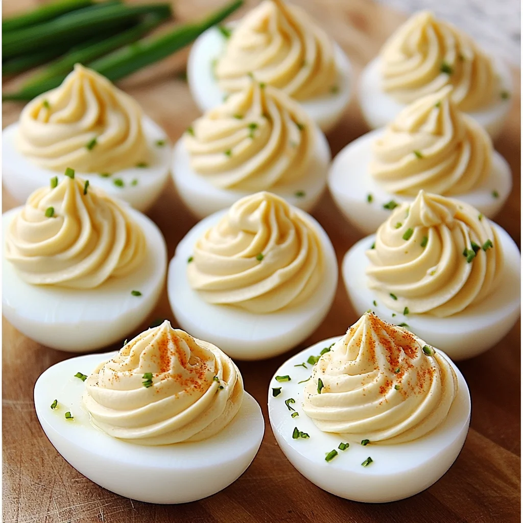 Million Dollar Deviled Eggs