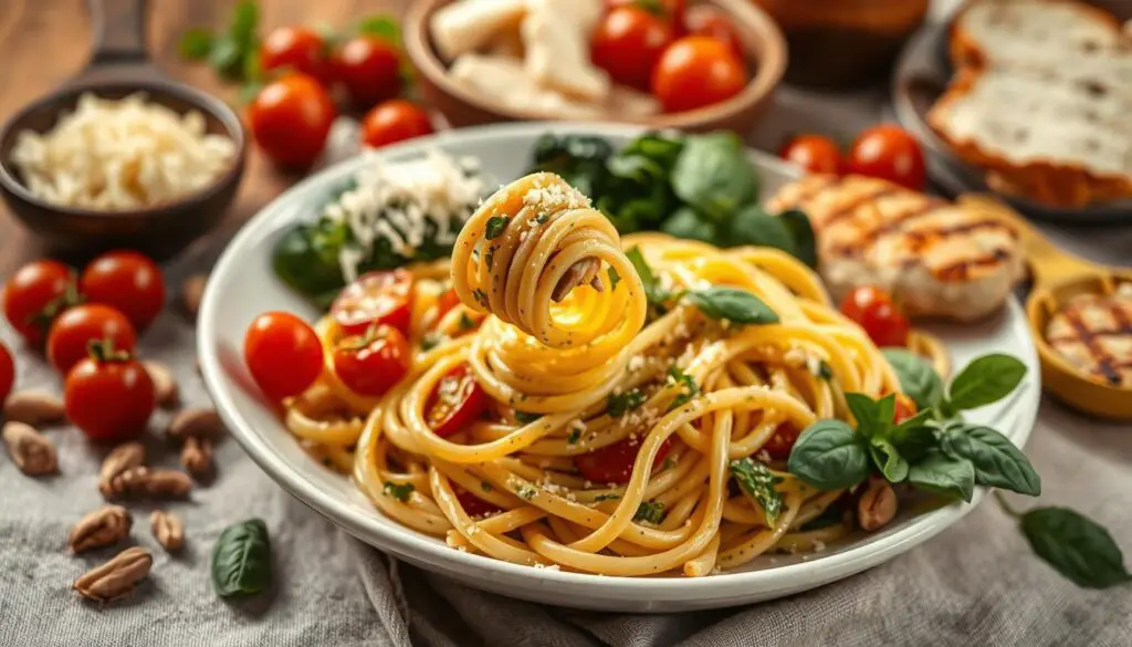 Customized Chicken Pesto Pasta Variations
