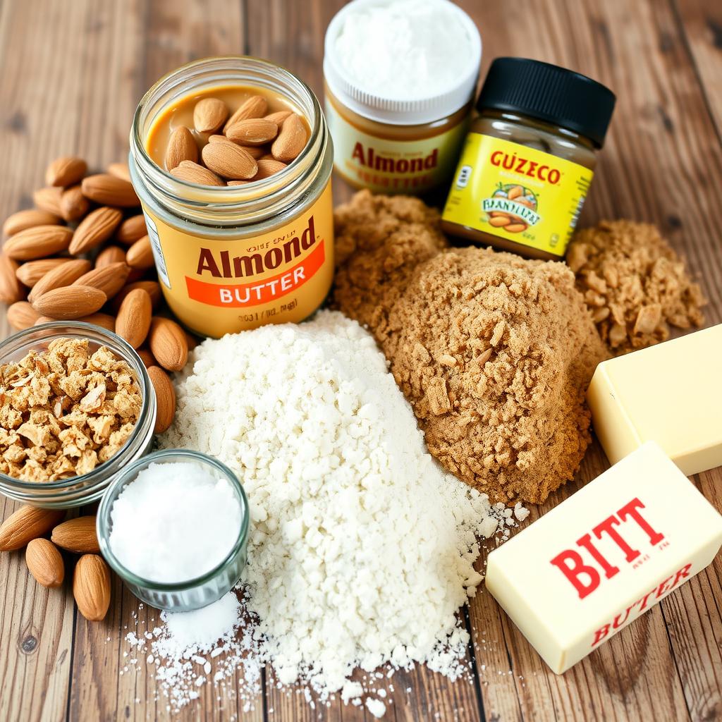 Almond Butter Cookies Ingredients
