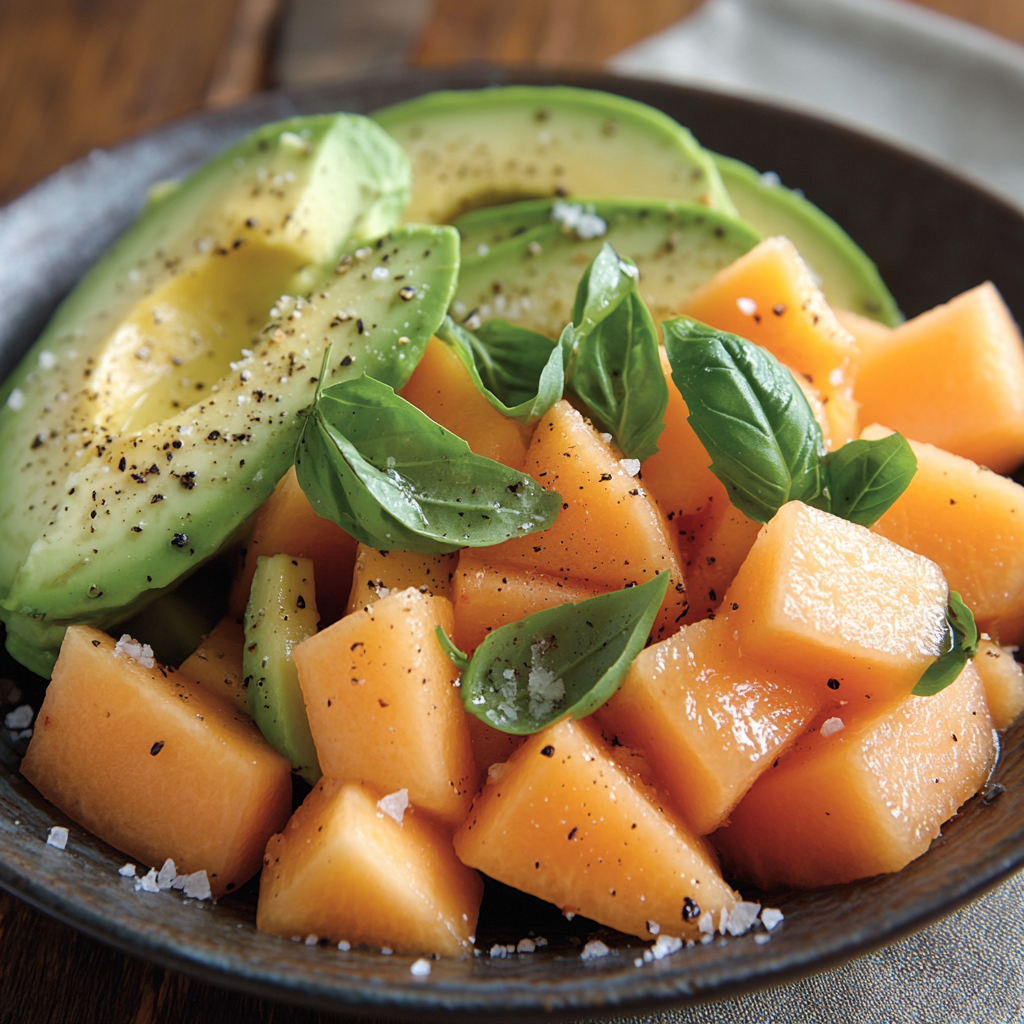 Avocado and Melon Salad
