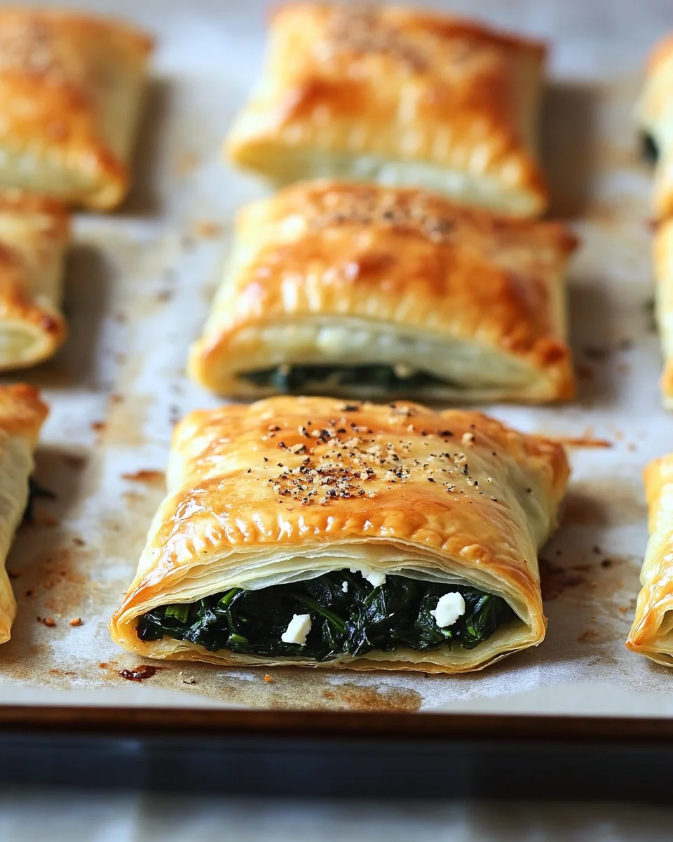 Baked Spinach and Feta Bites