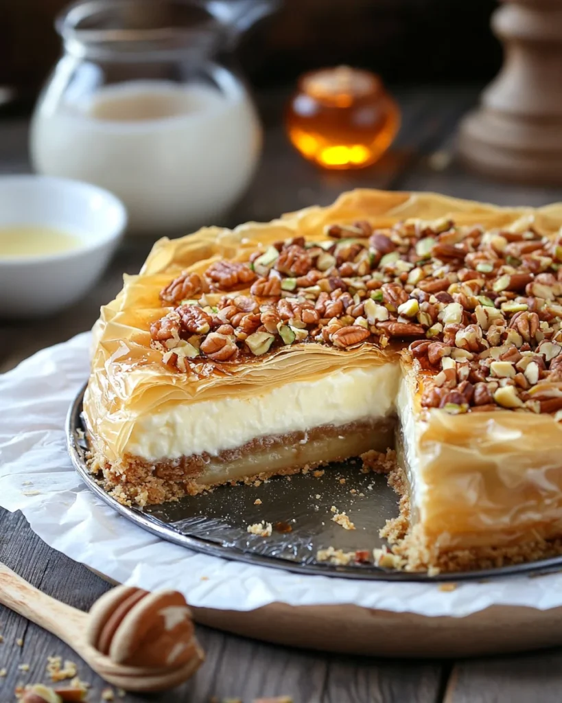 Baklava Cheesecake Recipe