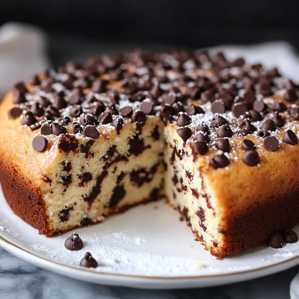 Chocolate Chip Ricotta Cake