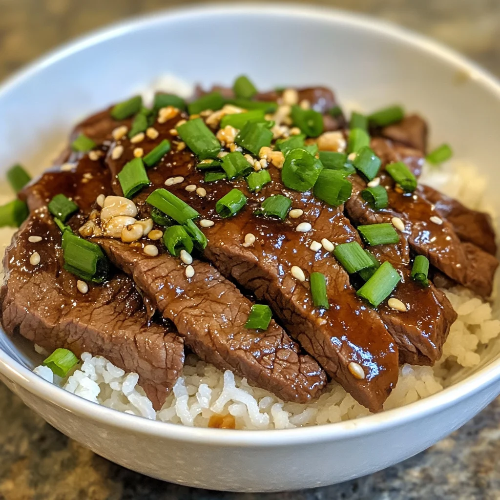 Classic Mongolian Beef