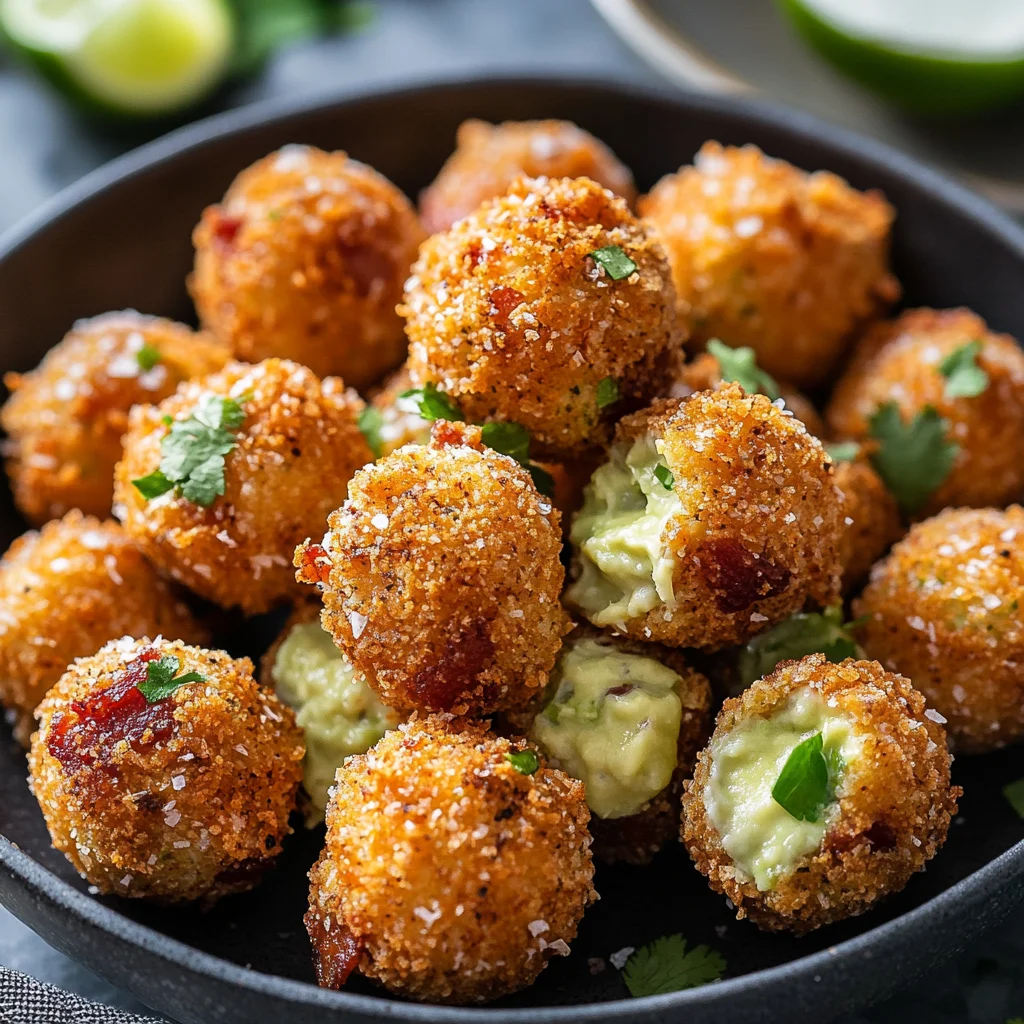 Cream Cheese Avocado Bacon Bites