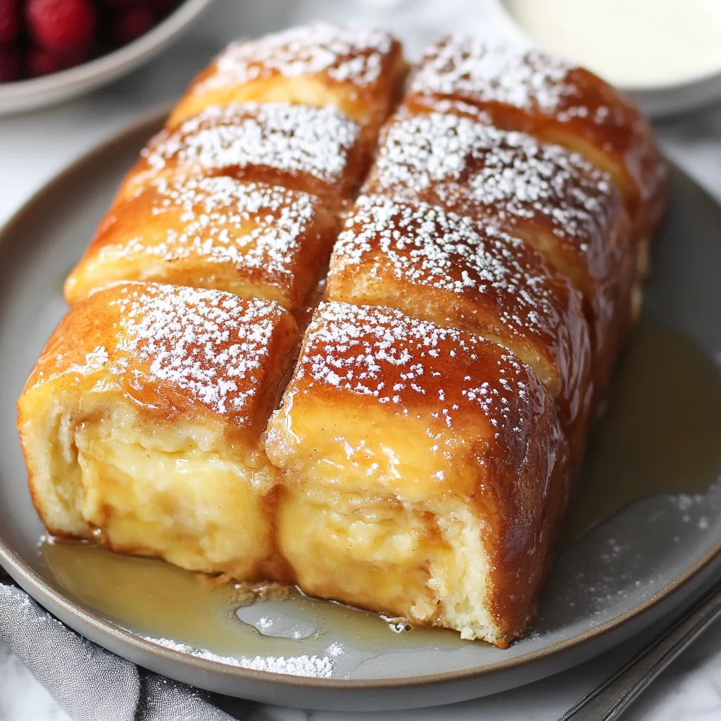 Hawaiian Roll French Toast