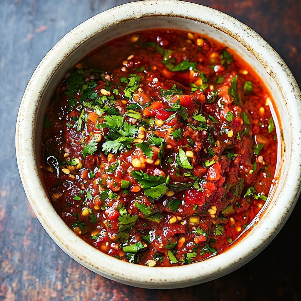 Red Chimichurri Sauce