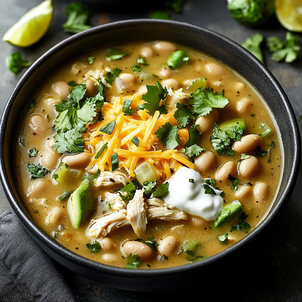 Low-Carb White Chicken Chili
