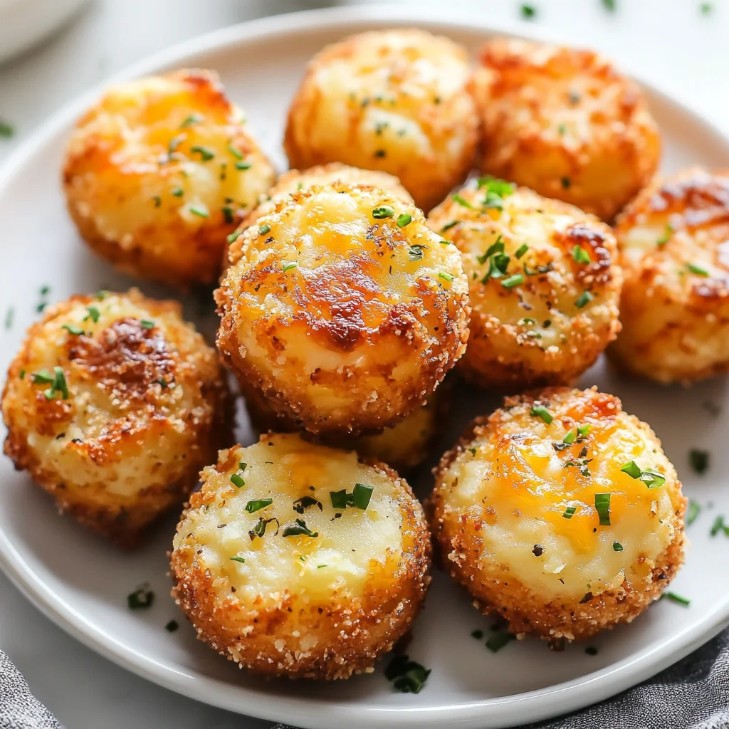 Irresistible Mashed Potato Cheese Puffs