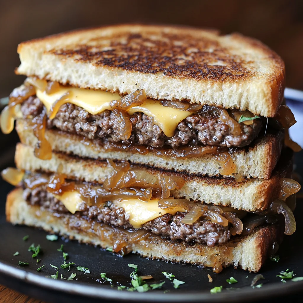 Patty Melt with Secret Sauce