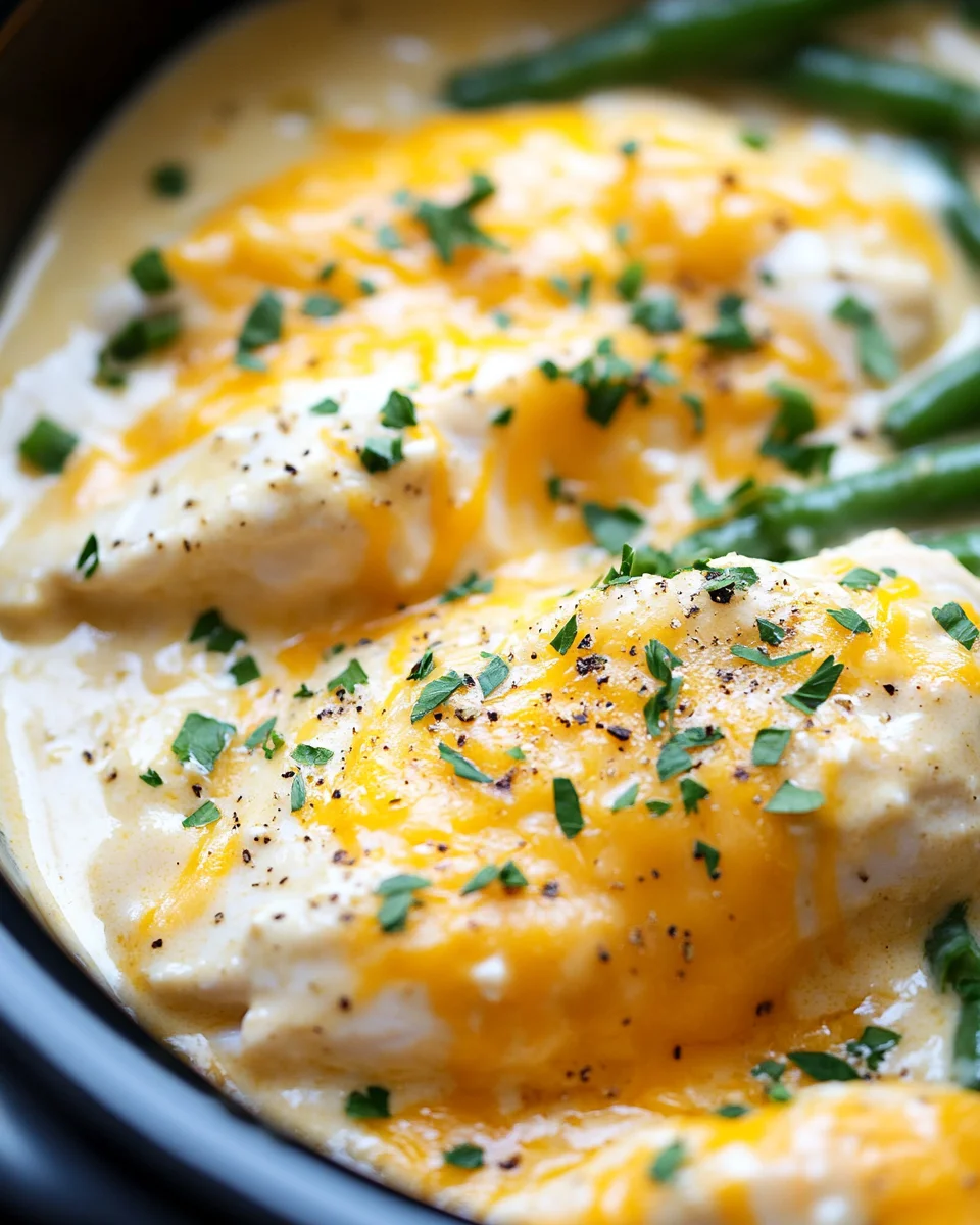 Slow Cooker Creamy Ranch Chicken