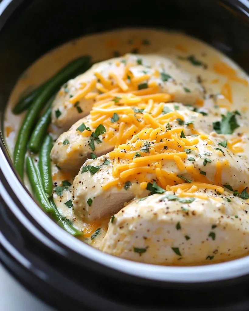 Slow Cooker Creamy Ranch Chicken