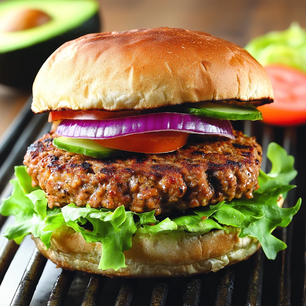 Spicy Southwest Turkey Burgers