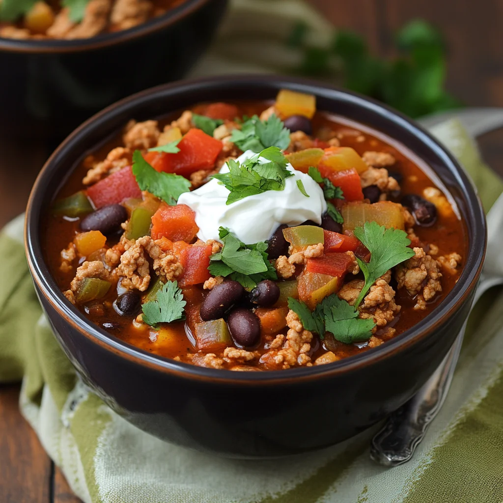 Turkey and Bean Chili