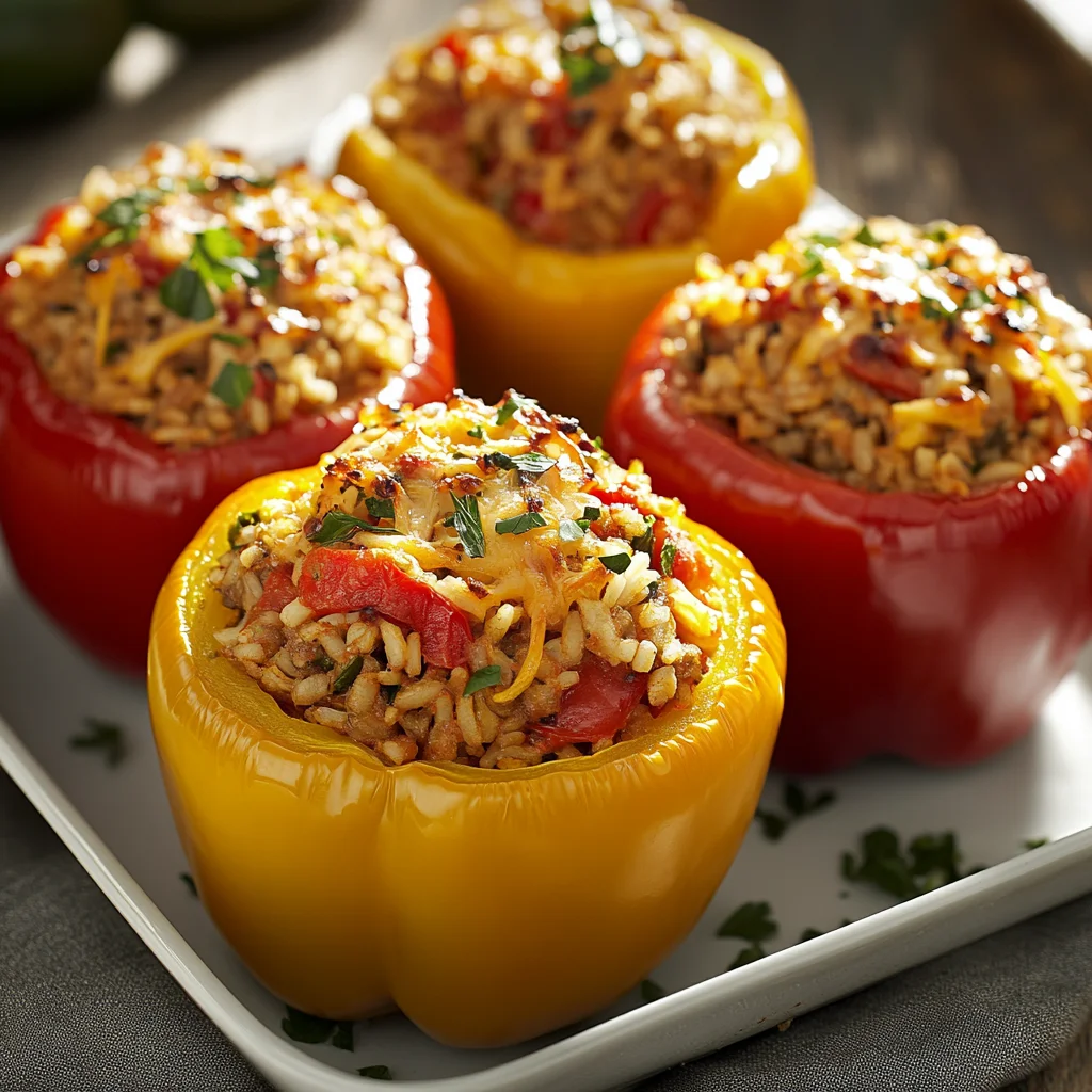 Delicious Stuffed Bell Peppers