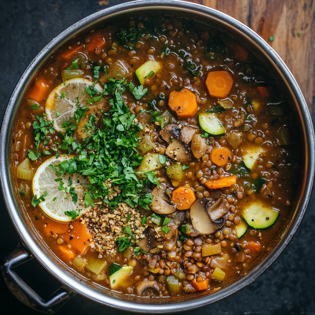 Vegan Hotpot with Lentils