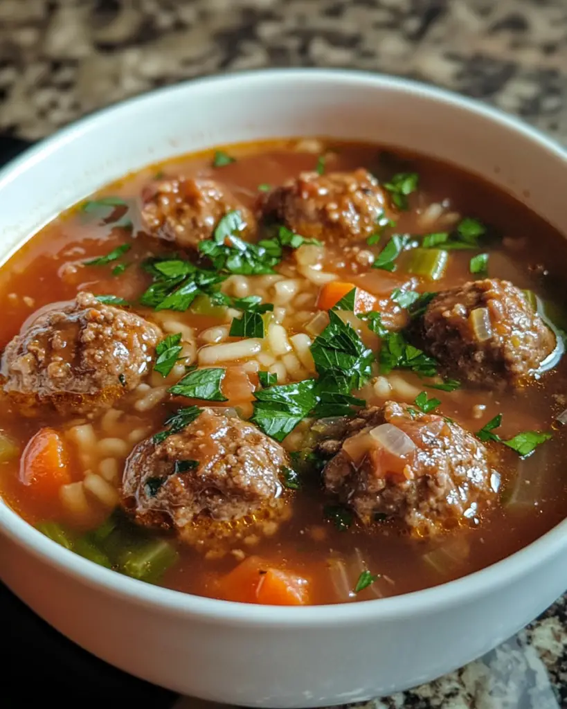 Meatball Soup Recipe: Discover Comfort in Every Spoon!
