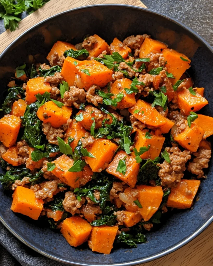Turkey Sweet Potato Skillet
