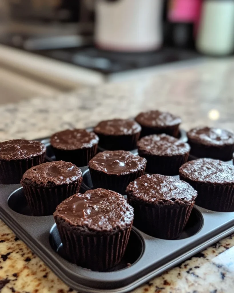 Fudgy Espresso Brownie Bites