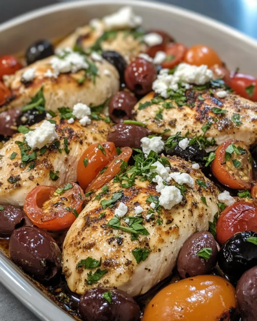 Easy Mediterranean Chicken Recipe