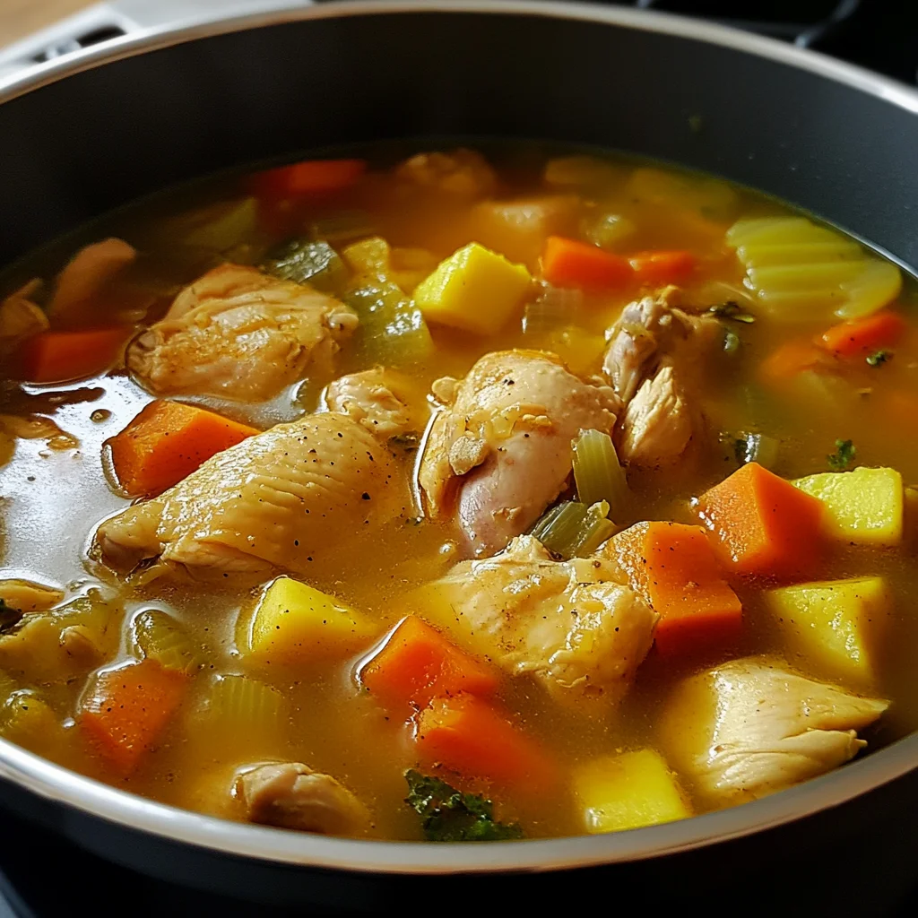 Nourishing Jamaican Chicken Soup
