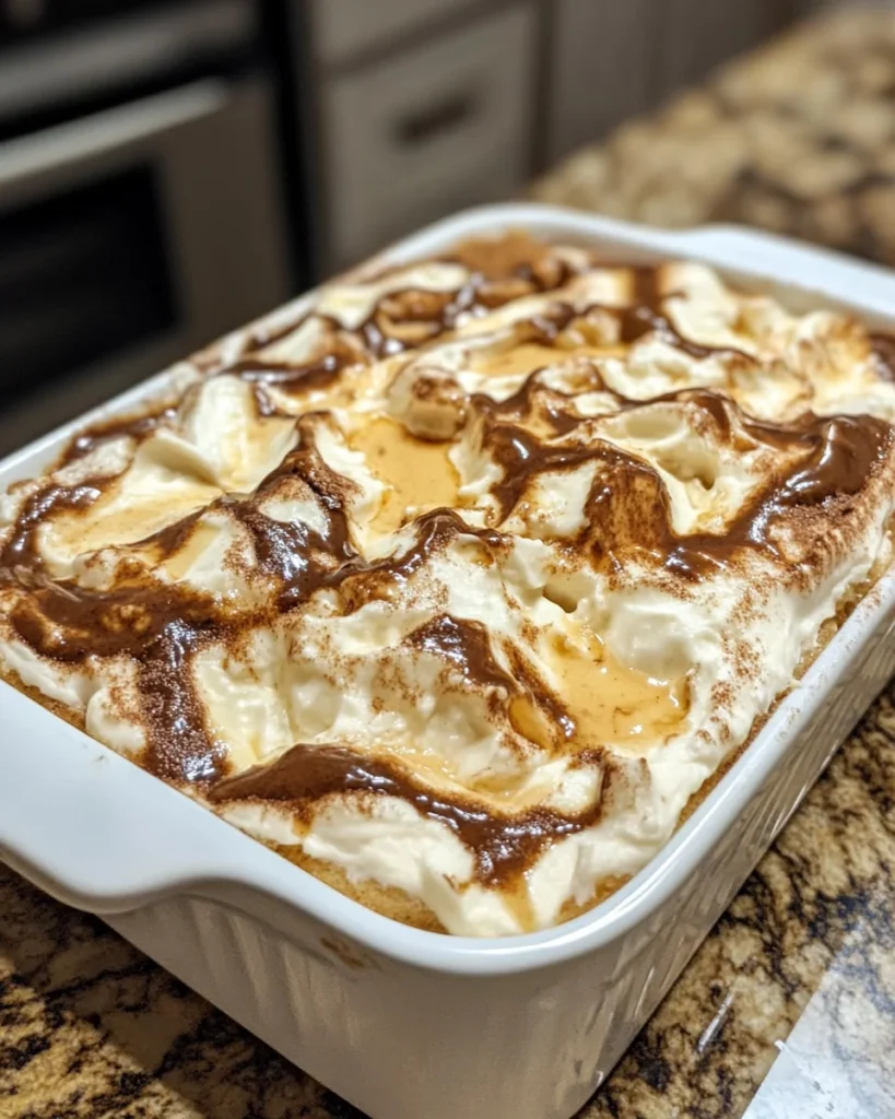 Cinnamon Roll Cake