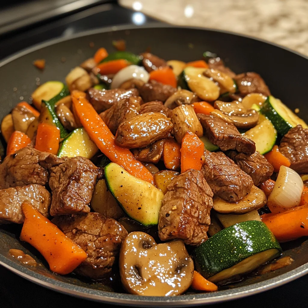 Savory Steak and Veggie Stir-Fry