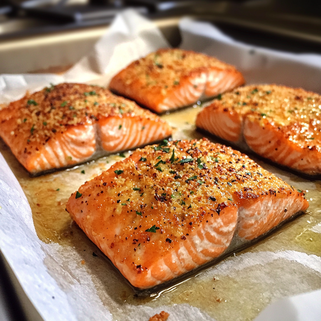 Golden Crusted Salmon