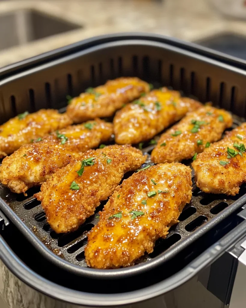Air Fryer Honey Garlic Chicken Tenders