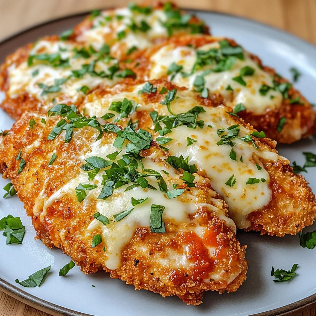 Crispy Chicken Parmesan