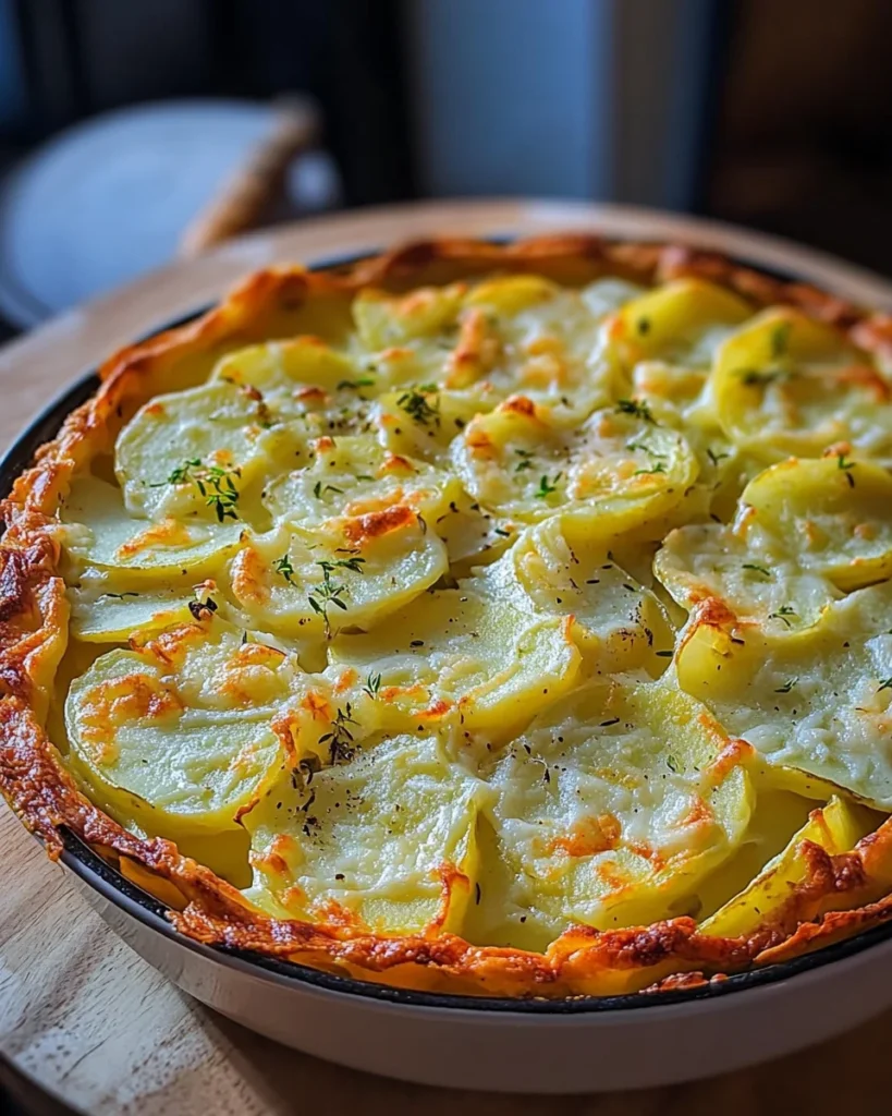 Potato Leek Gratin
