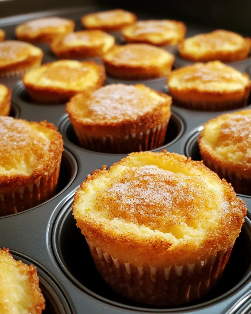 Cinnamon Sugar French Toast Muffins