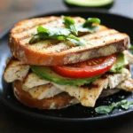 Chicken Avocado Melt Sandwich