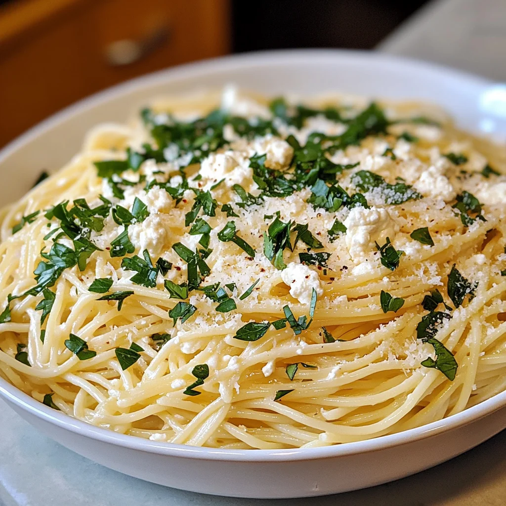 Ricotta Spaghetti