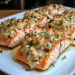 Crab & Shrimp Stuffed Salmon