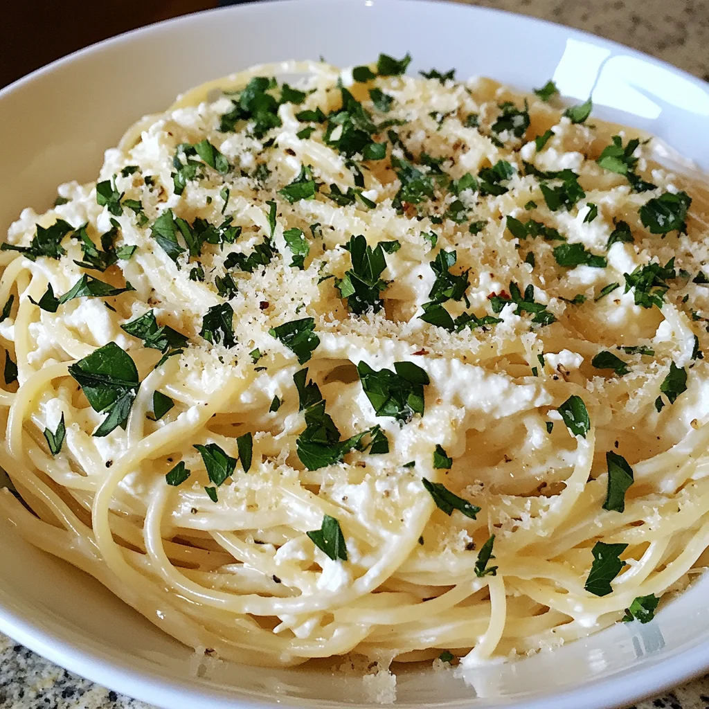 Ricotta Spaghetti