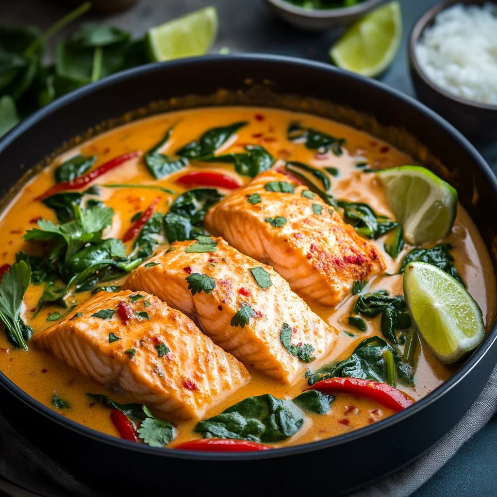 Coconut Thai Salmon Curry