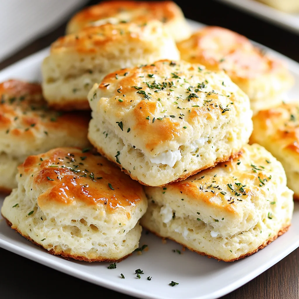 Herbed Cottage Cheese Biscuits
