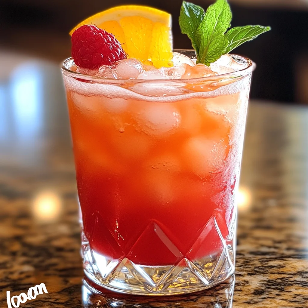 Sour Raspberry Punch Shot