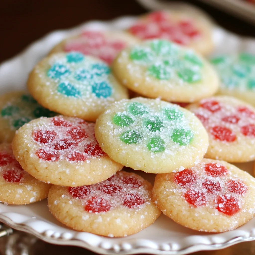 Jolly Rancher Jello Sugar Cookies