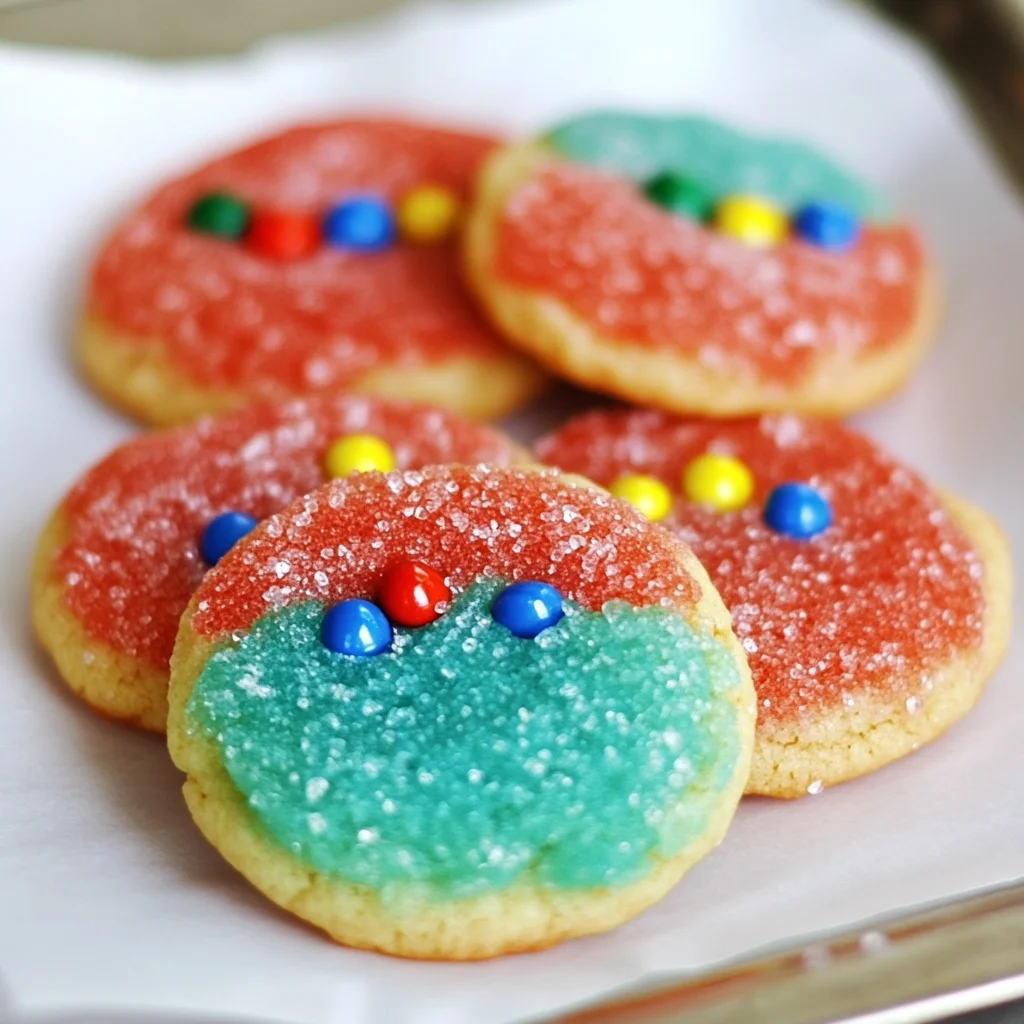 Jolly Rancher Jello Sugar Cookies