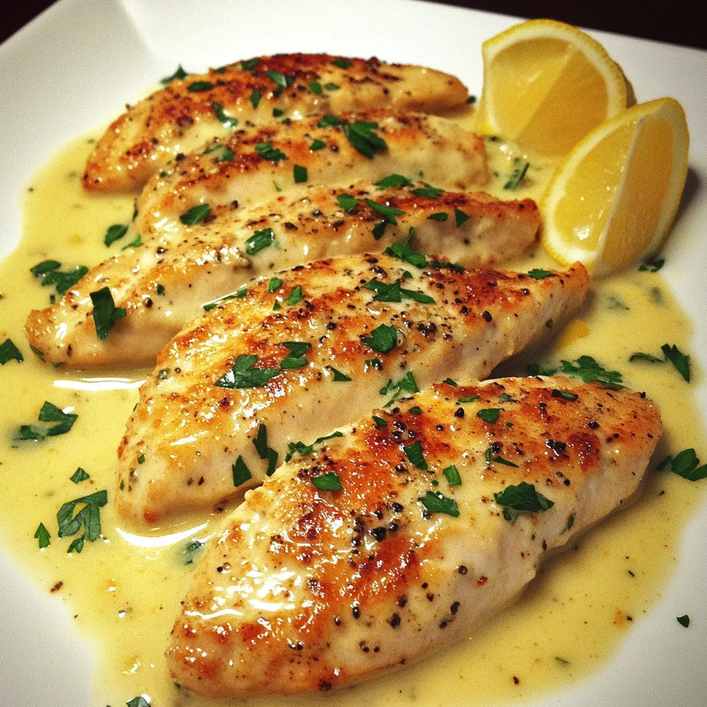 Lemon Chicken Scallopine