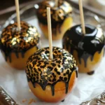 Leopard Candied Apples