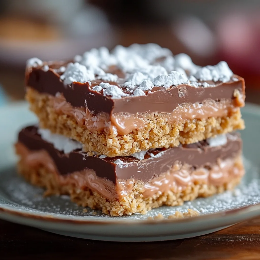 No-Bake Candy Bars