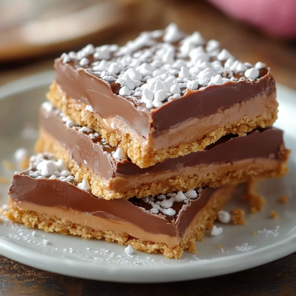 No-Bake Candy Bars