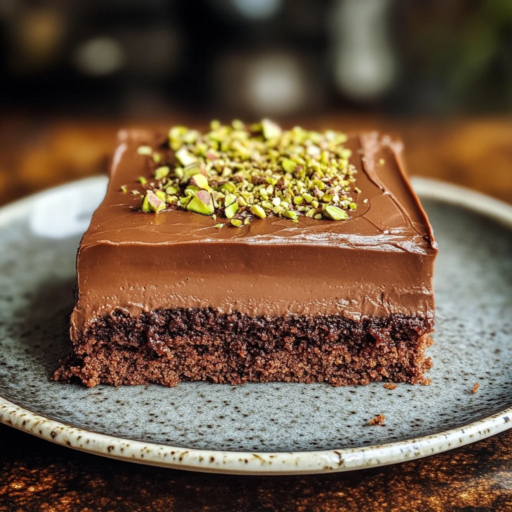 Dubai Chocolate Cake