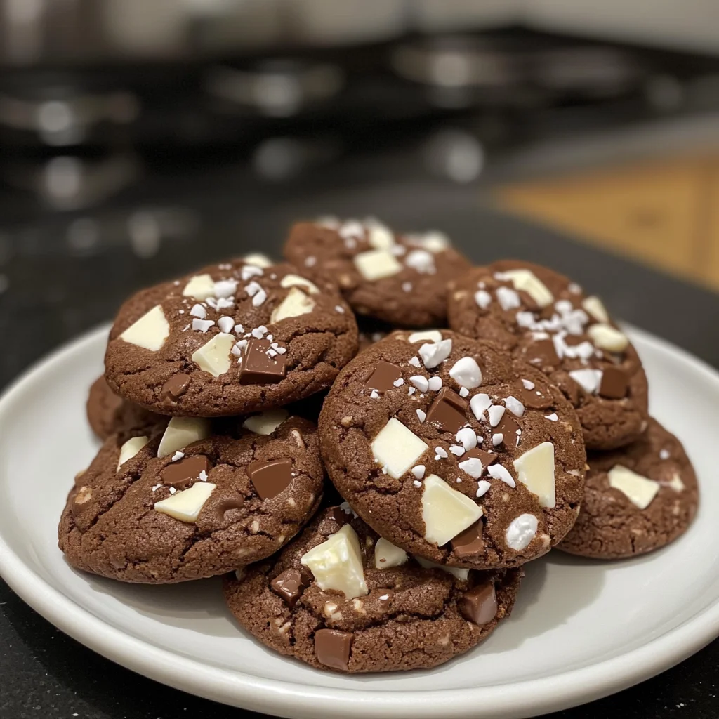 Chocolate Mint Cookies