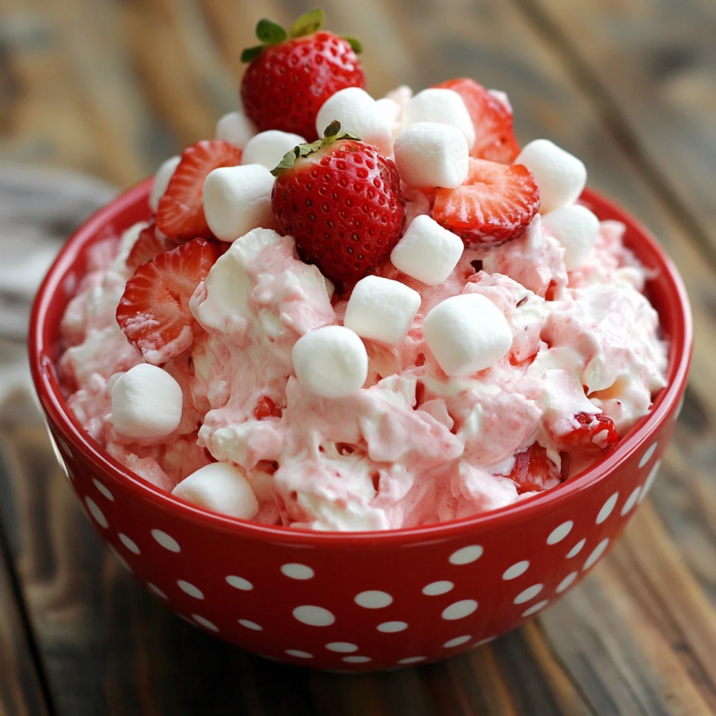 Strawberry Dreamsicle Creamy Salad
